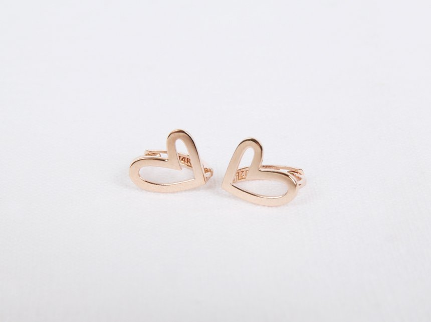 <b><p>14k heart One touch ring recommendation ily</p></b><b><p>14k ハート ワンタッチ イヤリング おすすめ デイリー Kシンプル</p></b><br /><br /><p align='center'>