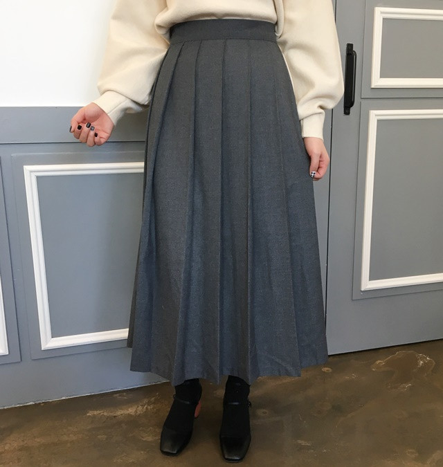 Pleated skirt wrinkle machine flare wedding recept