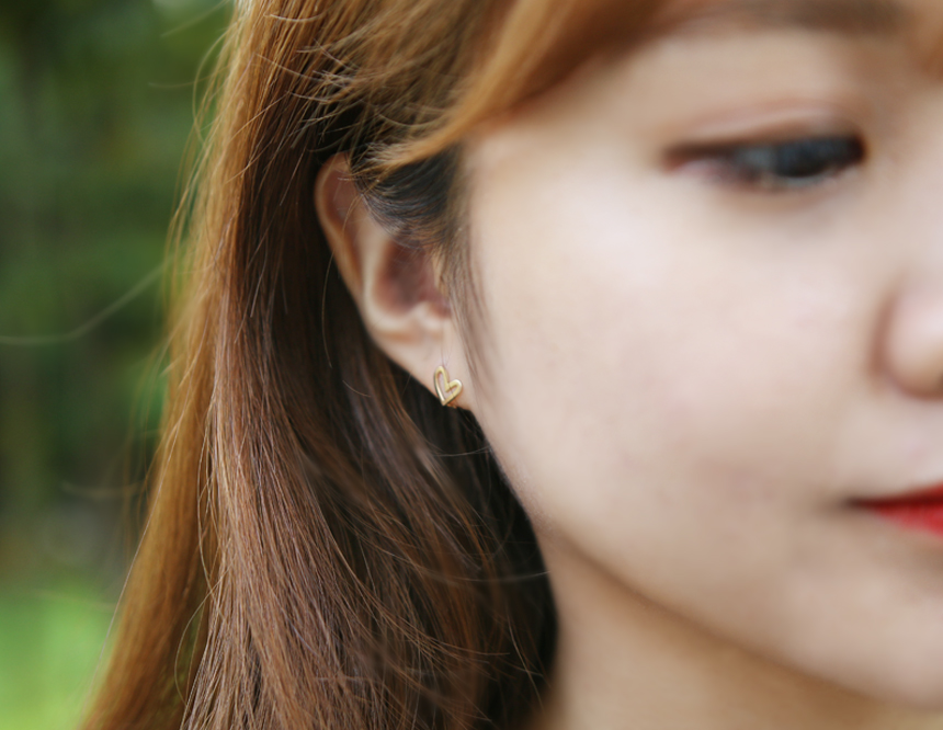 <b><p>14k heart One touch ring recommendation ily</p></b><b><p>14k ハート ワンタッチ イヤリング おすすめ デイリー Kシンプル</p></b><br /><br /><p align='center'>