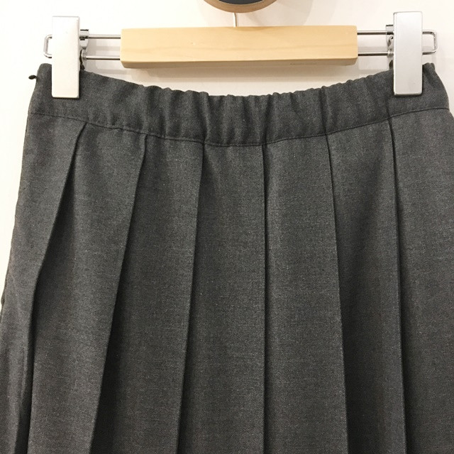Pleated skirt wrinkle machine flare wedding recept
