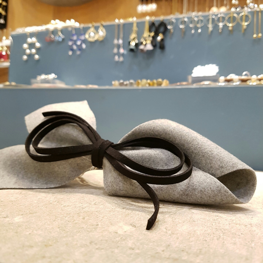 Hair Accessories Premium woolen bikini one-sided r