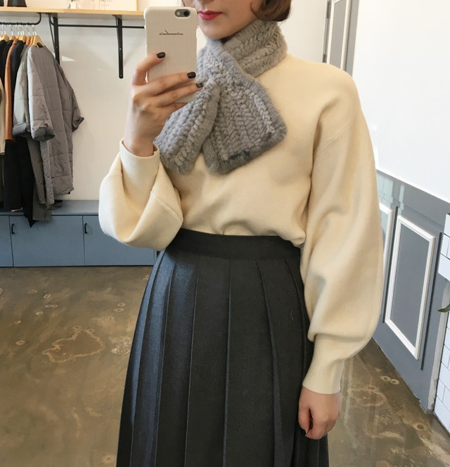 Pleated skirt wrinkle machine flare wedding recept