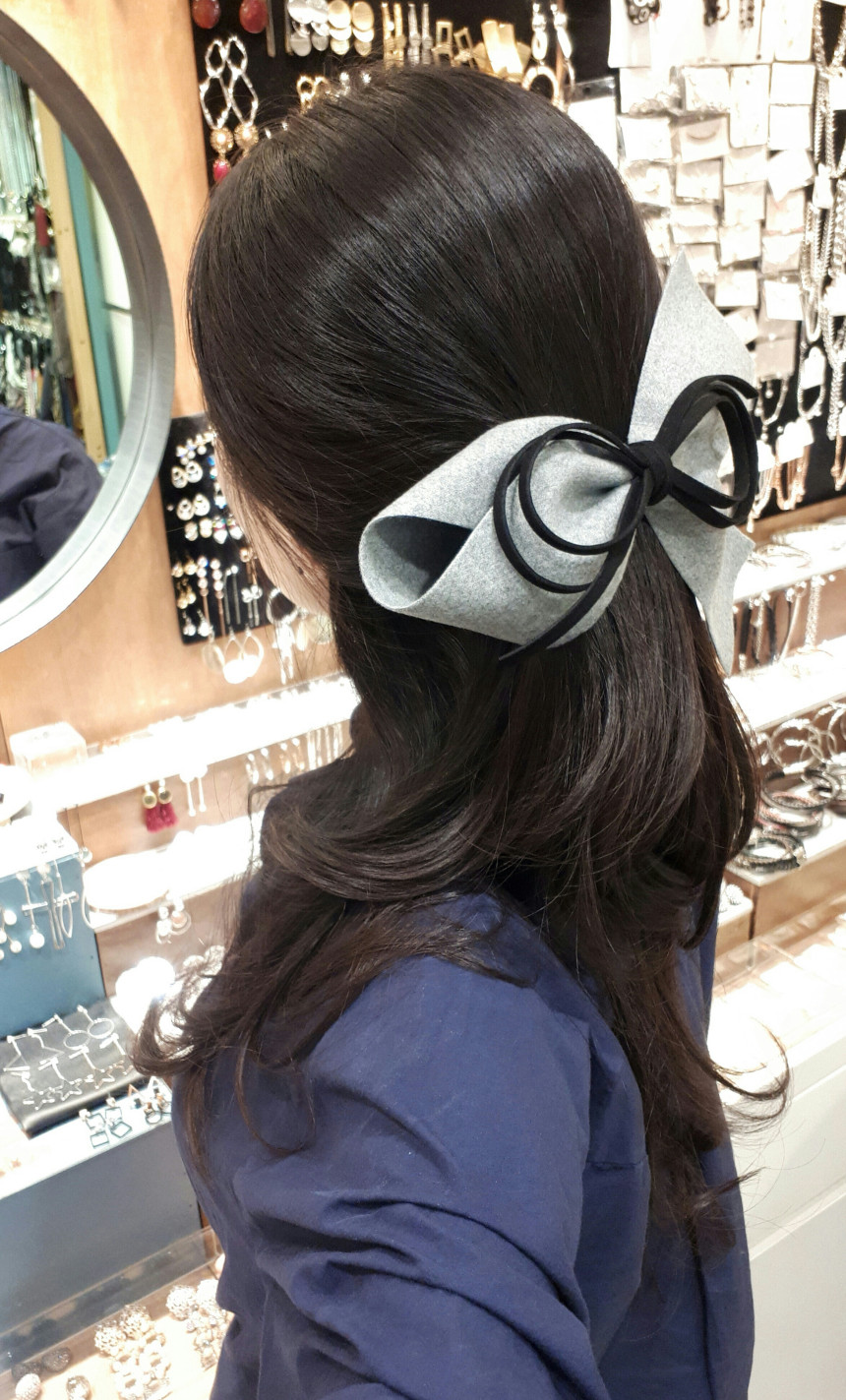 Hair Accessories Premium woolen bikini one-sided r