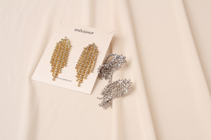 Martina cubic drop earrings Martina cubic drop poi