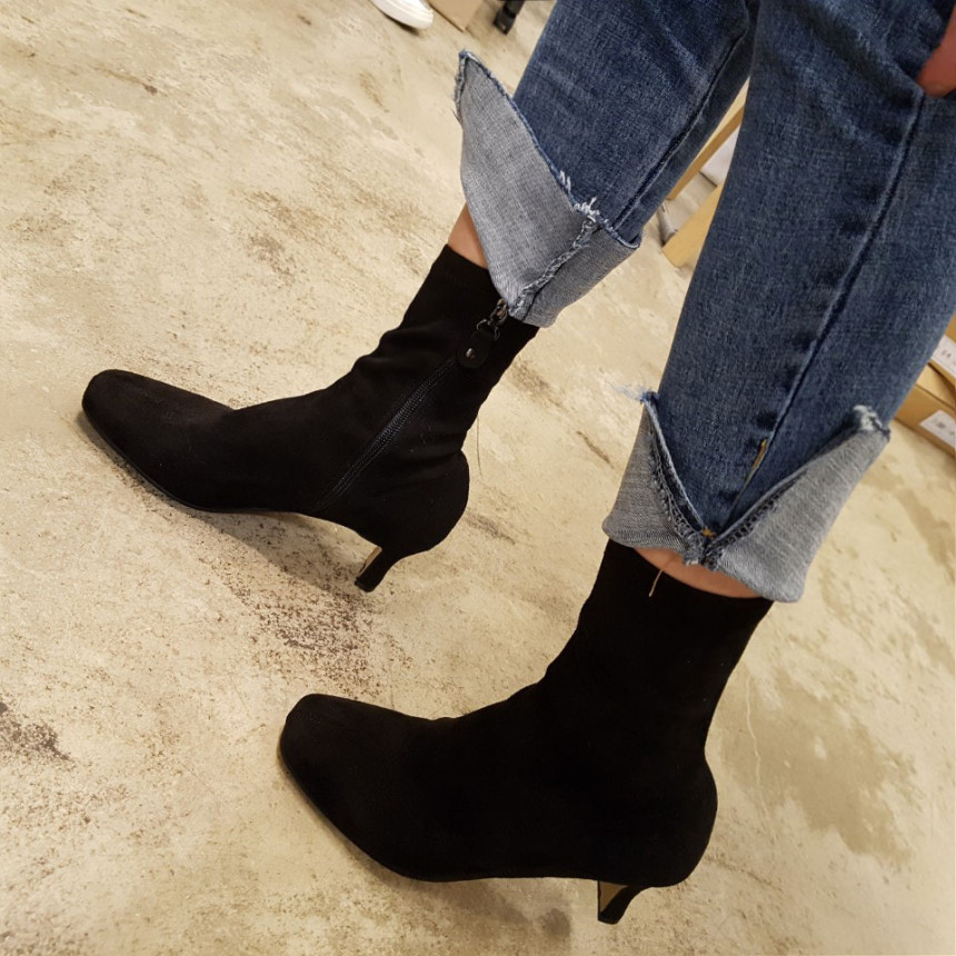 Sox Angle Boots Suede Middle Hill