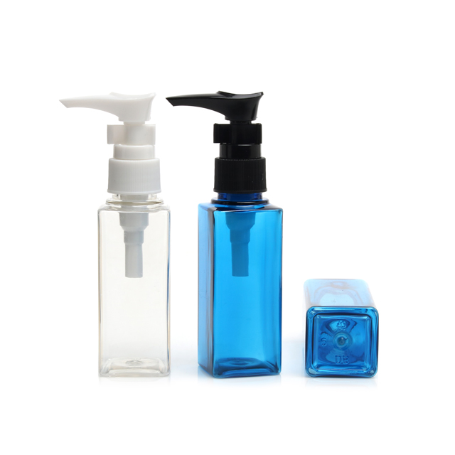 페스트세븐 플라스틱용기 화장품공병 미니디스펜서용기 사각 T60ml - 상품 이미지