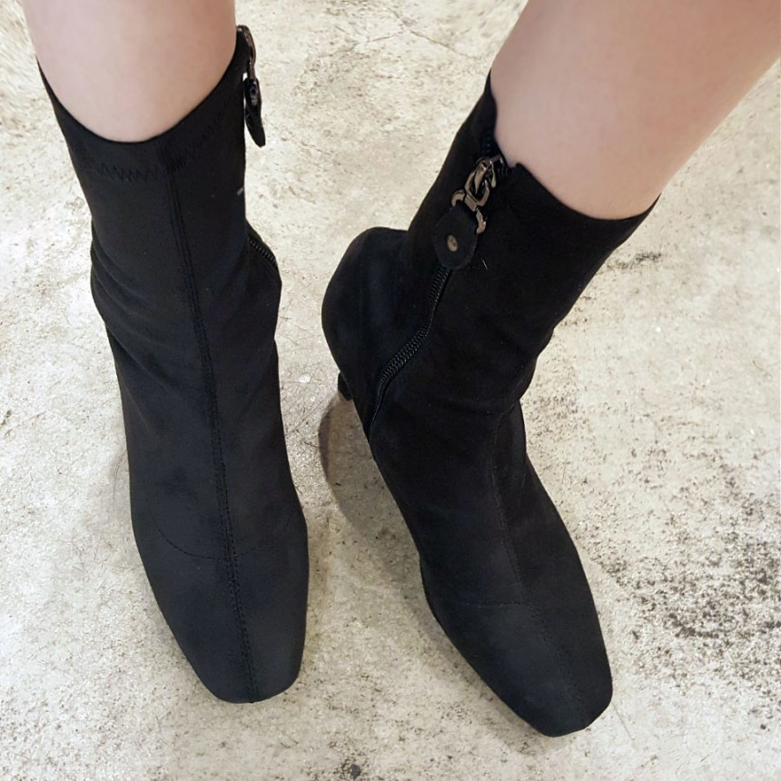 Sox Angle Boots Suede Middle Hill