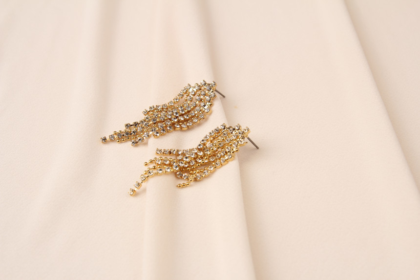 Martina cubic drop earrings Martina cubic drop poi