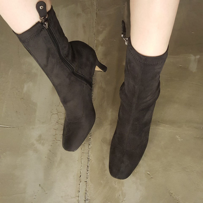 Sox Angle Boots Suede Middle Hill