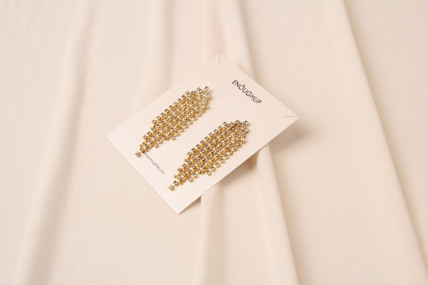 Martina cubic drop earrings Martina cubic drop poi