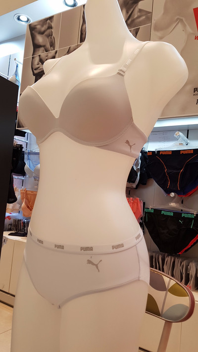 PUMA Body Wear NoWear Push-Up Bra Pant Set 6fxish1