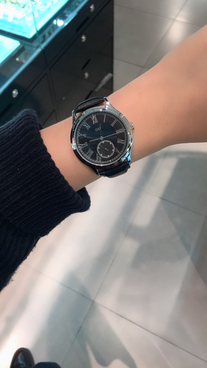 <b><p>OST Coco Black Men Leather Wch OTC115V03FSB</p></b><b><p>OST ココブラックメンズレザー腕時計 OTC115V03FSB</p></b><br /><br /><p align='center'>