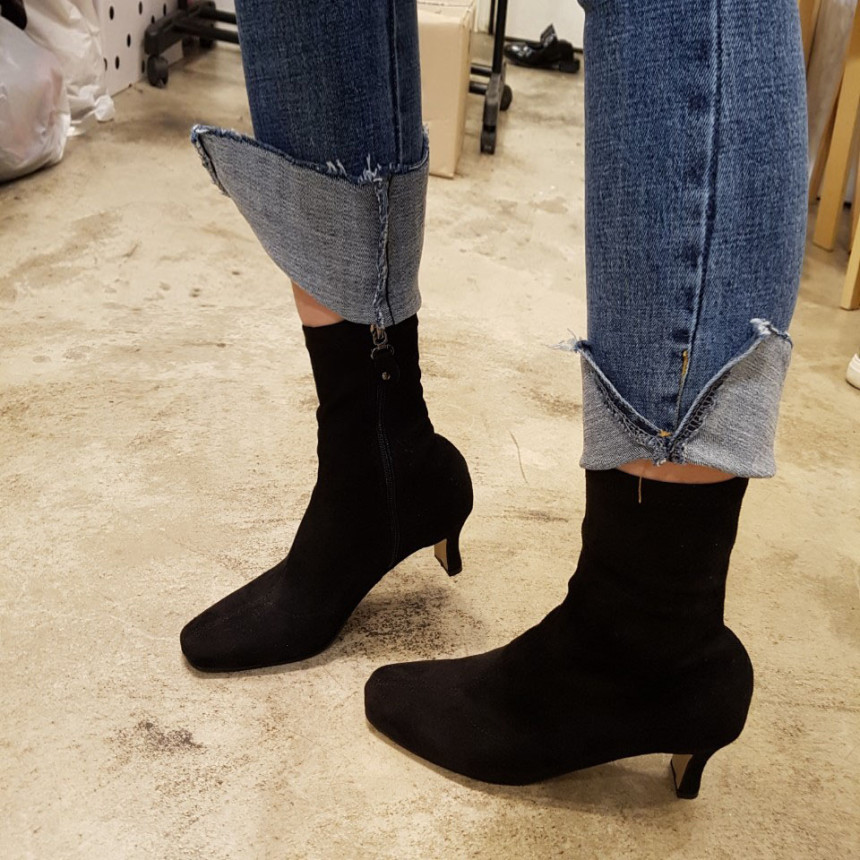 Sox Angle Boots Suede Middle Hill