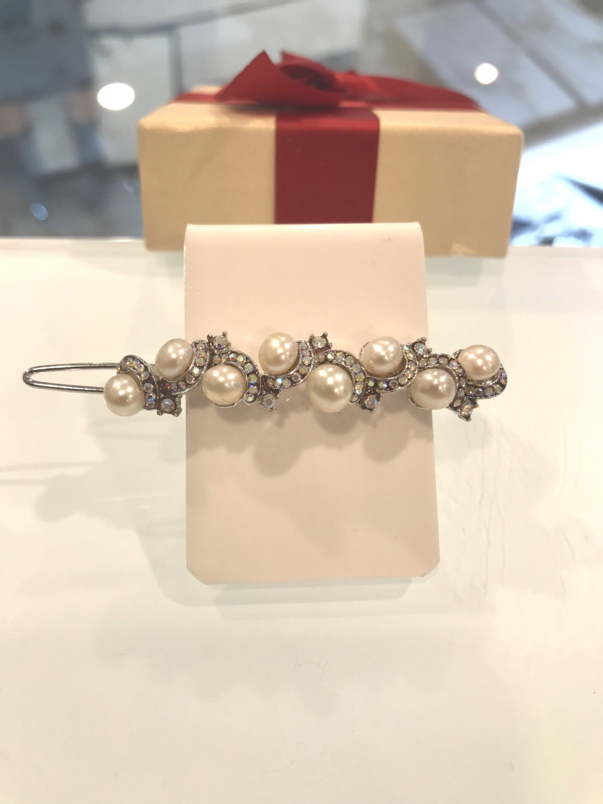 Hair Accessories JJ Queen Freshwater pearl pin Hr0