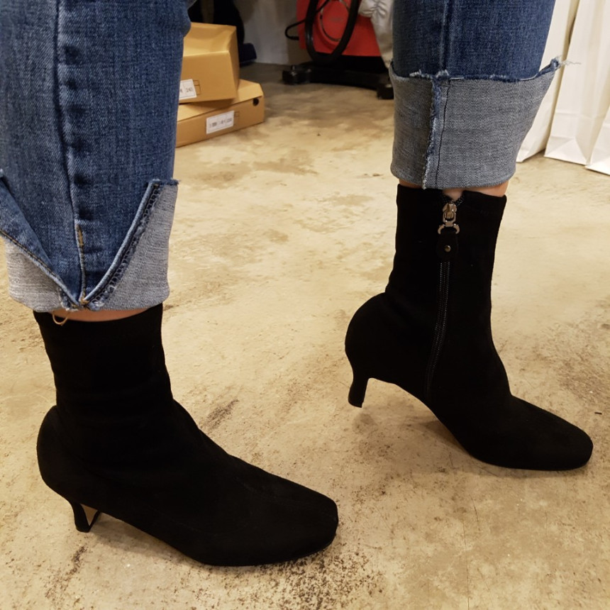 Sox Angle Boots Suede Middle Hill