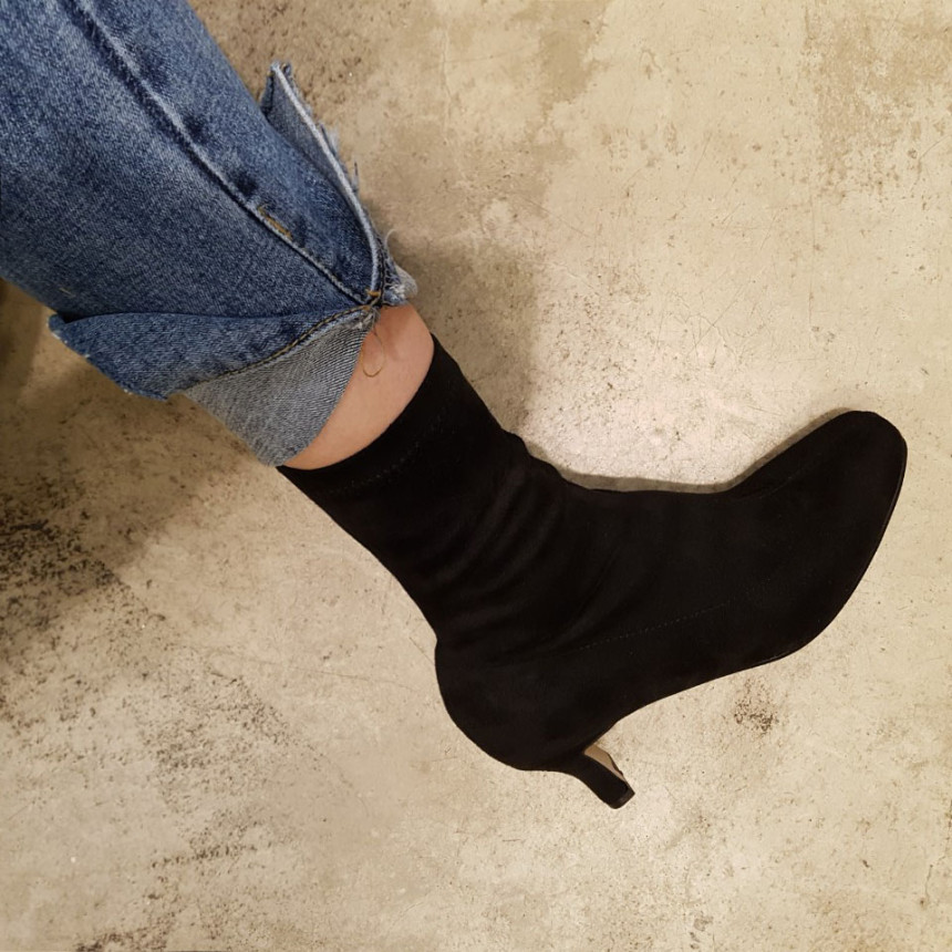 Sox Angle Boots Suede Middle Hill