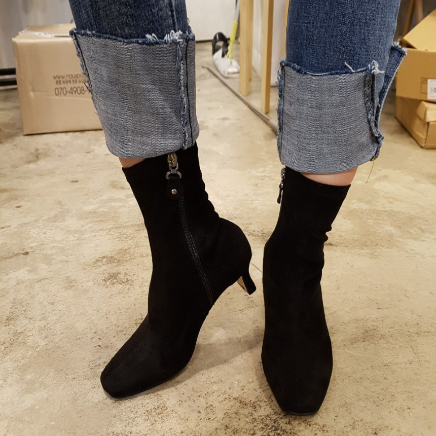 Sox Angle Boots Suede Middle Hill