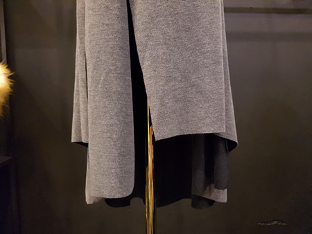 Unbalanced Top Long Bending Skirt Sexy Layered Rom