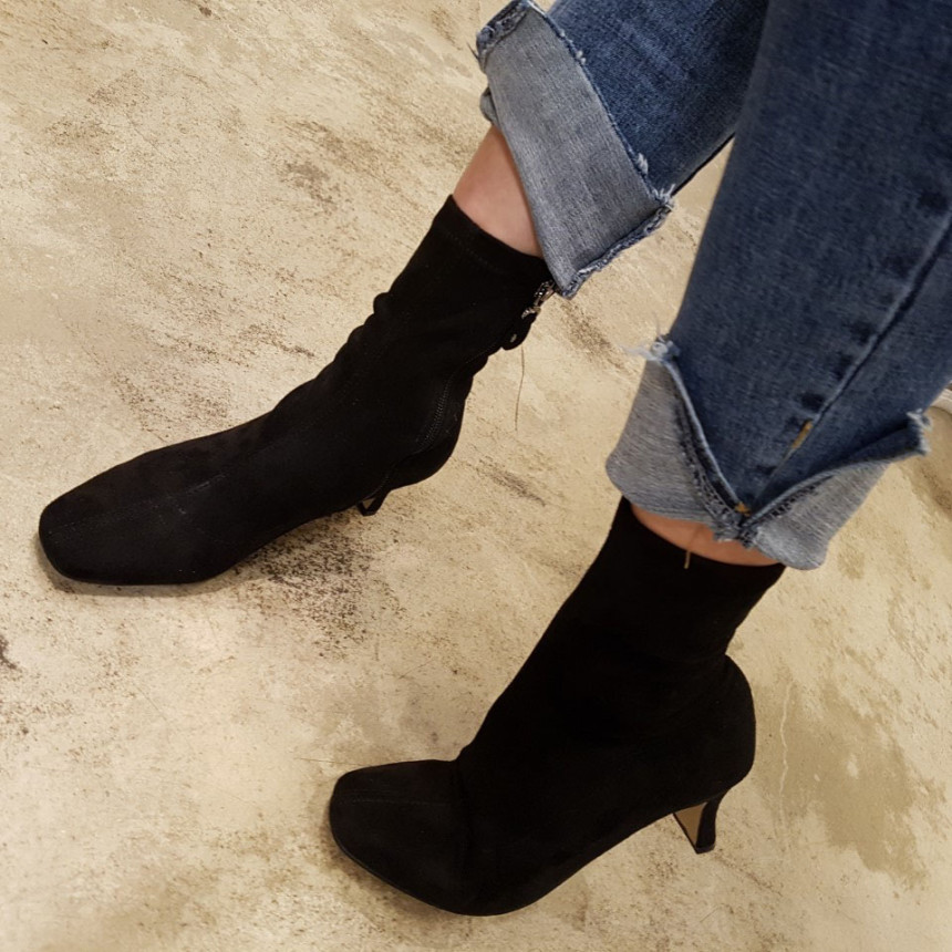 Sox Angle Boots Suede Middle Hill