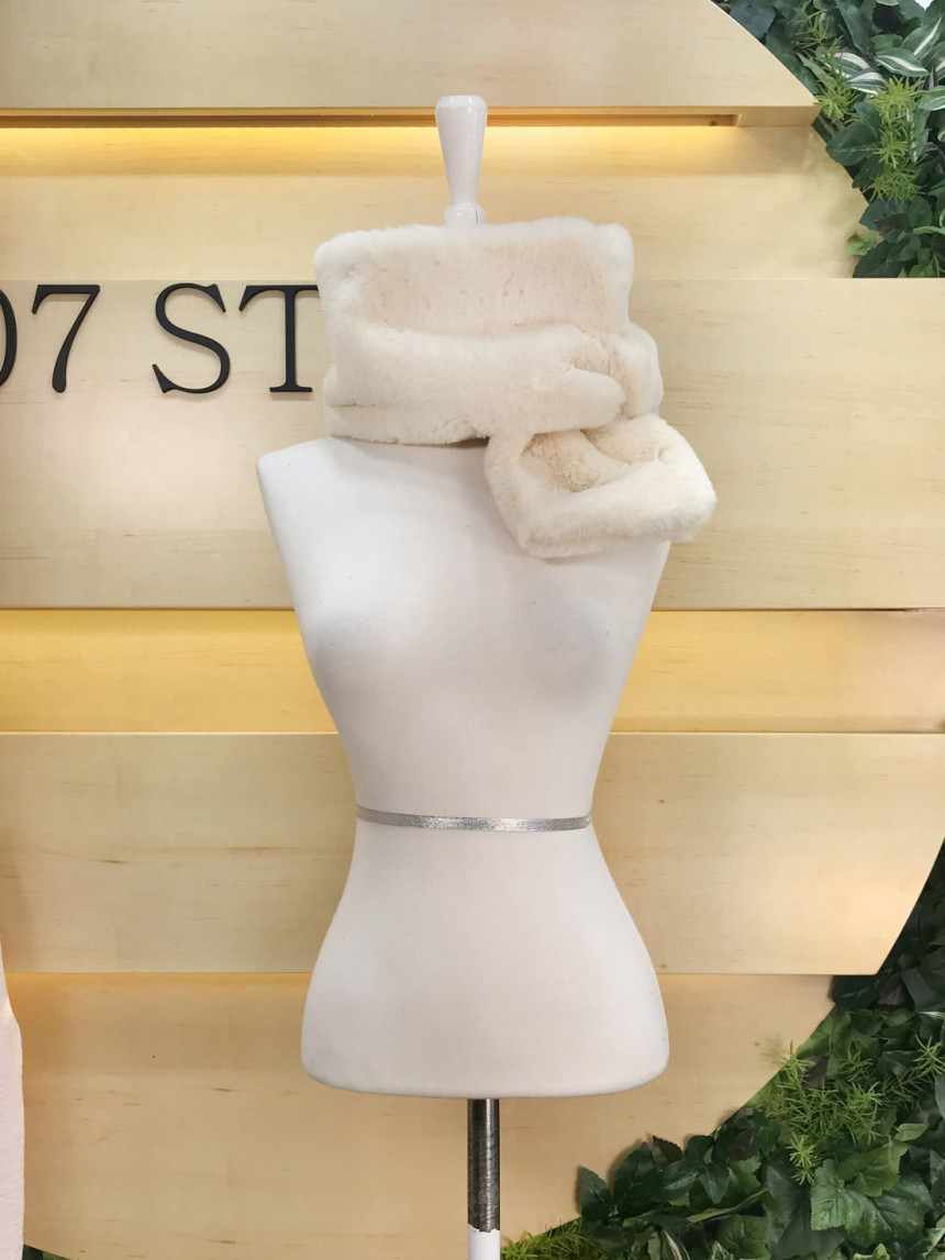 107 Style Square Mink Shawl