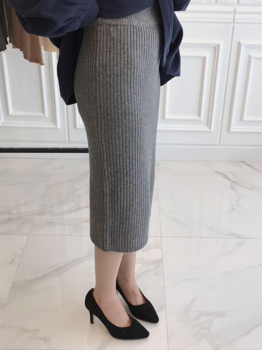 Goliath Long Skirt H Line Slim Daily Coordinate It