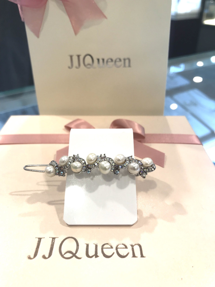 Hair Accessories JJ Queen Freshwater pearl pin Hr0