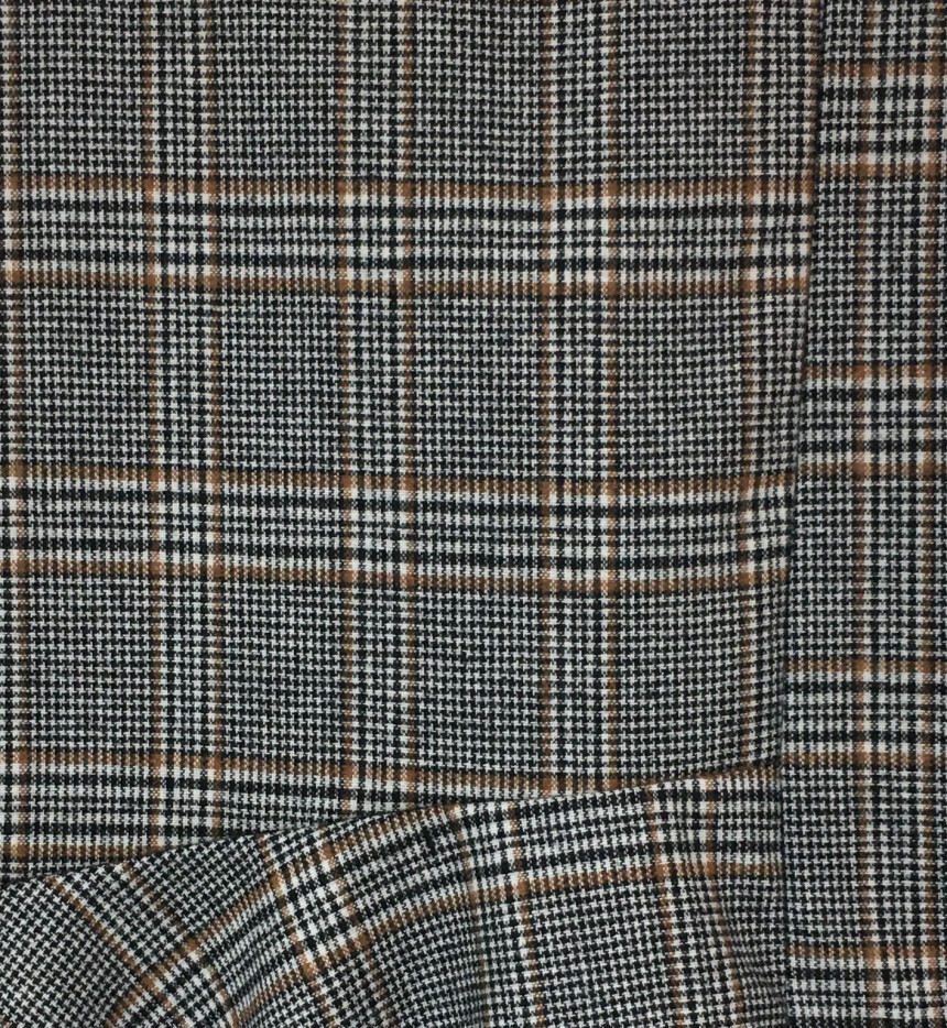 Winter Mermaid Check Unlined Long Skirt 2COLOR Coo