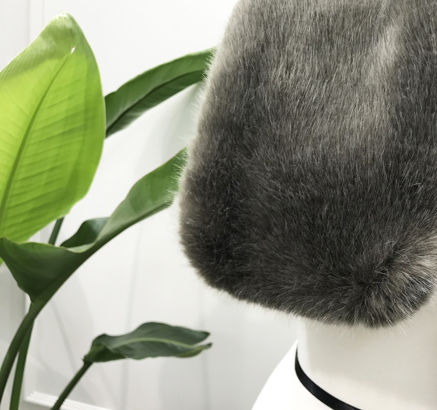 Fake Mink Petit Shawl Winter Girl Muffler Eco Fur 