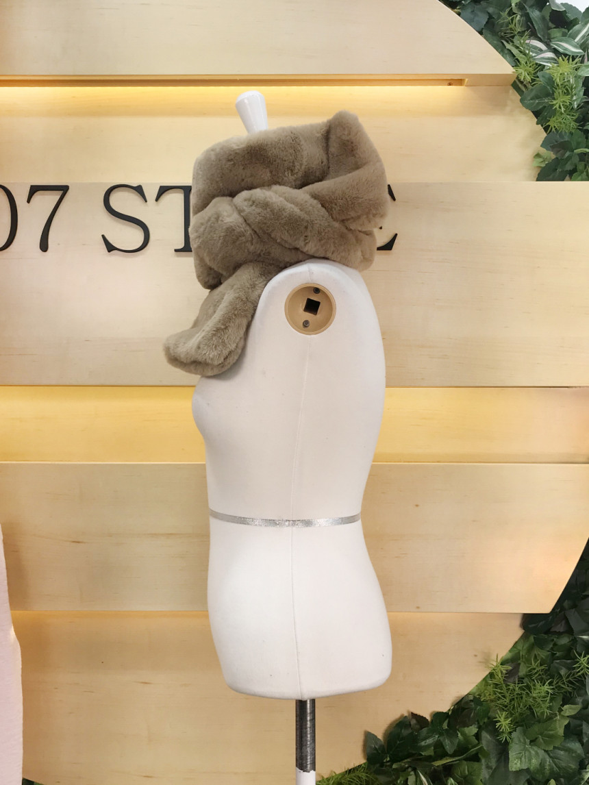 107 Style Square Mink Shawl