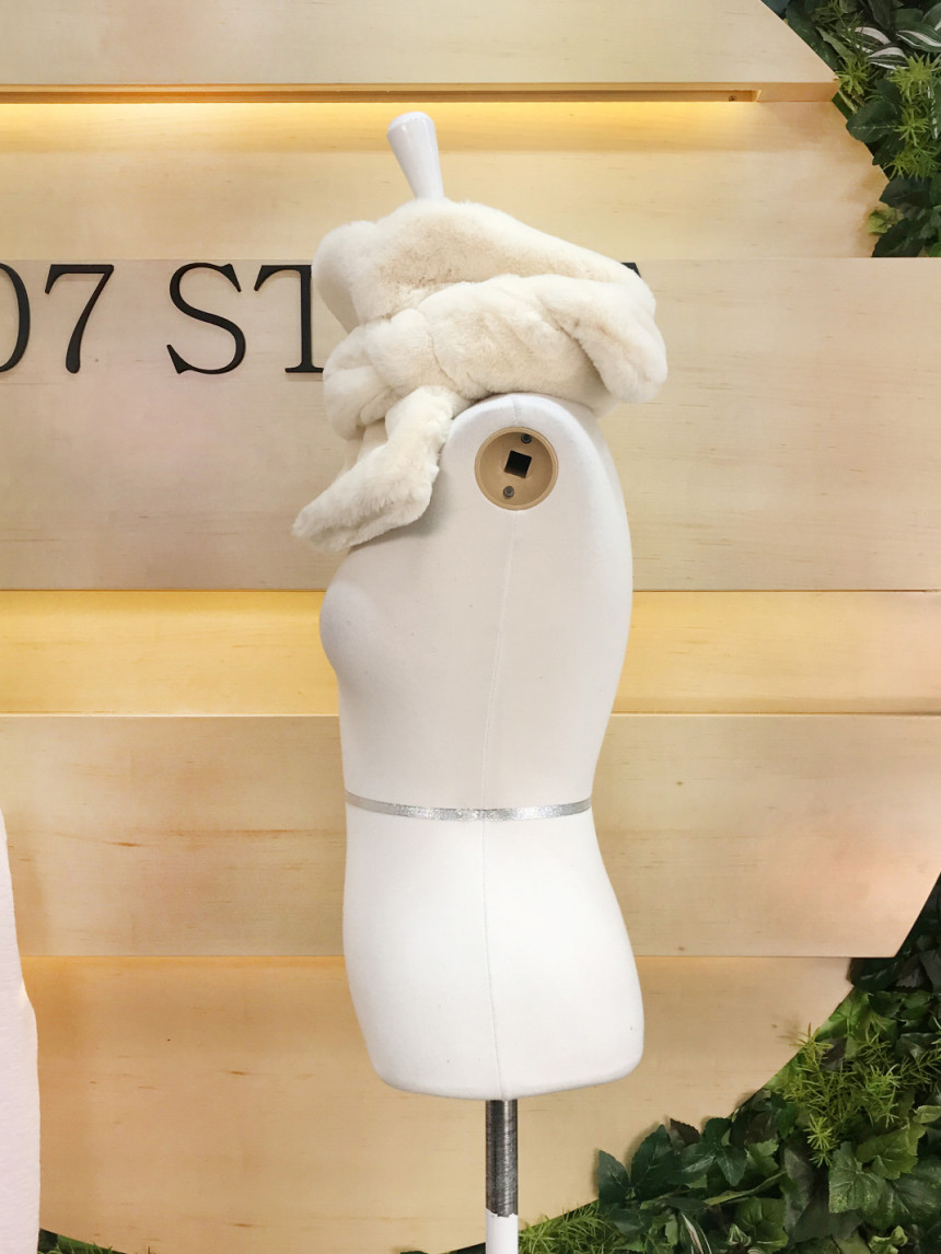 107 Style Square Mink Shawl