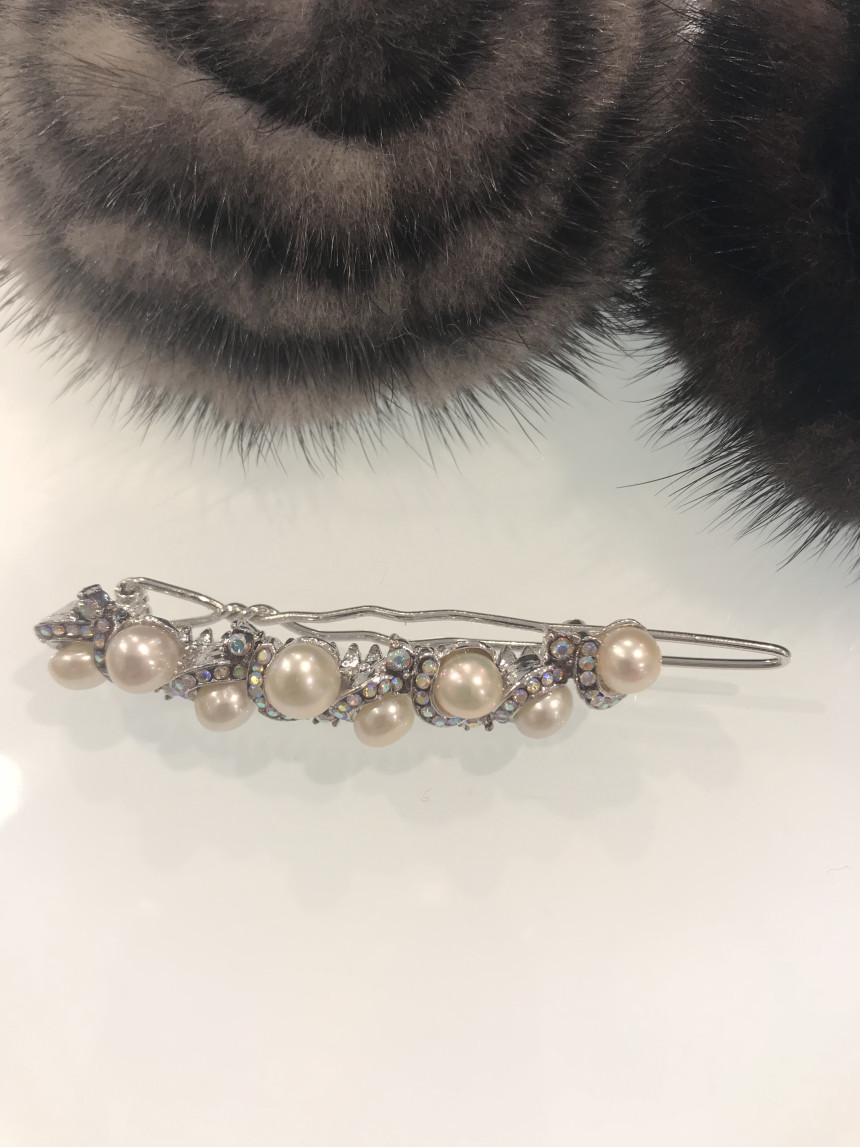 Hair Accessories JJ Queen Freshwater pearl pin Hr0