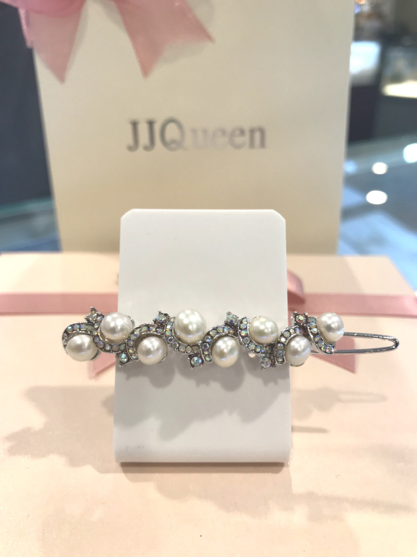 Hair Accessories JJ Queen Freshwater pearl pin Hr0