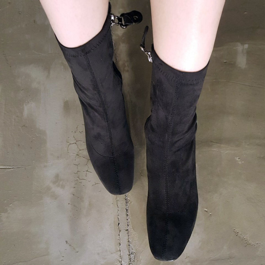 Sox Angle Boots Suede Middle Hill