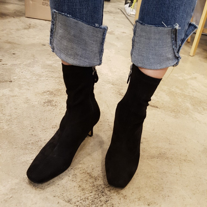 Sox Angle Boots Suede Middle Hill