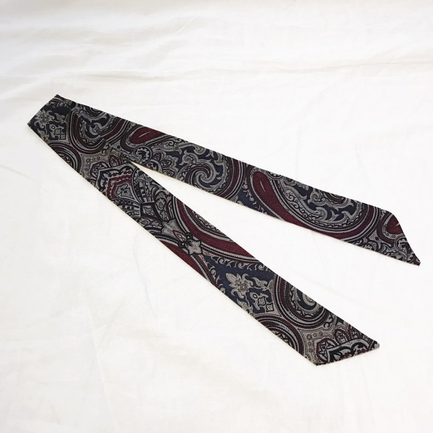 Gray Fake Per Mink Twilie Muffler Shawl Petit Scar