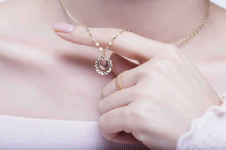 Mystique combination necklace Gold Rose Gold Daily