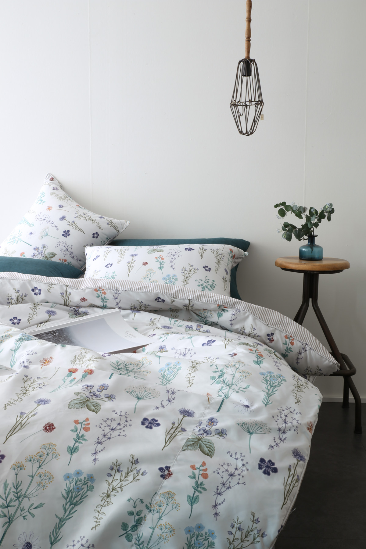 알러지케어 이불세트 플라워 가든 사계절 신혼 이불 침구세트 Q