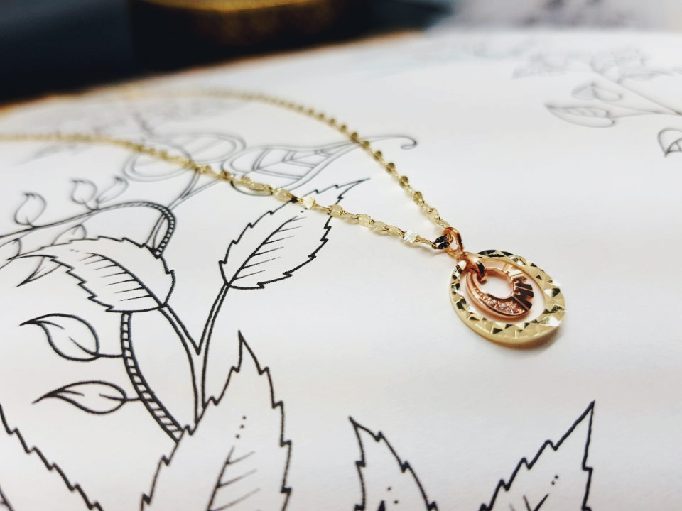 Mystique combination necklace Gold Rose Gold Daily