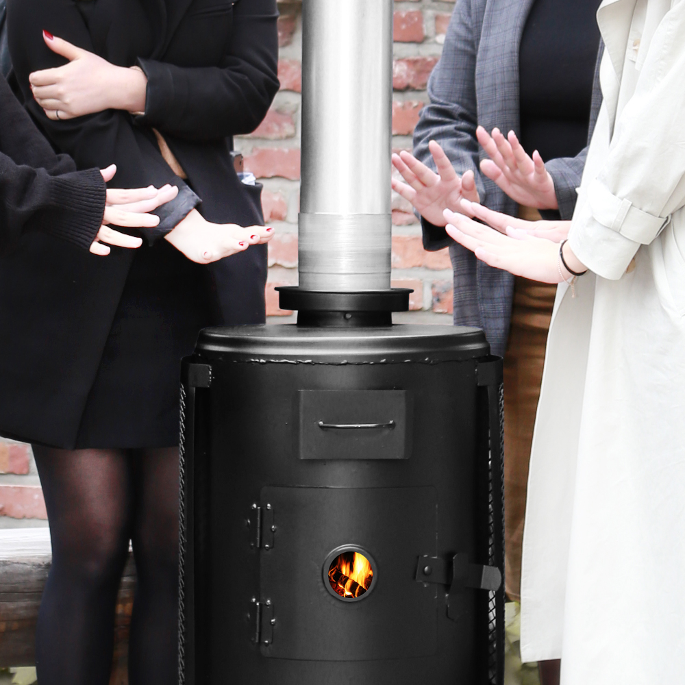 꾸버스 G-1 화목난로 캠핑 장작 나무 펠렛 가정용 업소용 소형 야외용