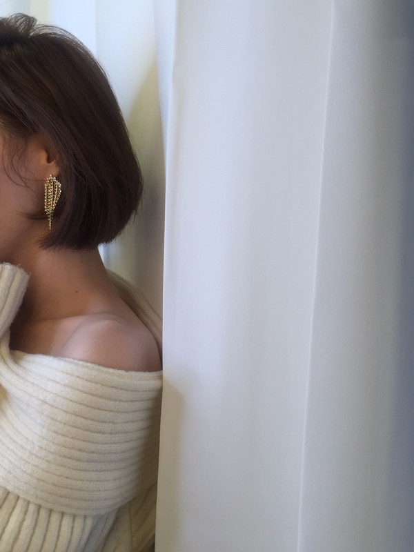 Martina cubic drop earrings Martina cubic drop poi