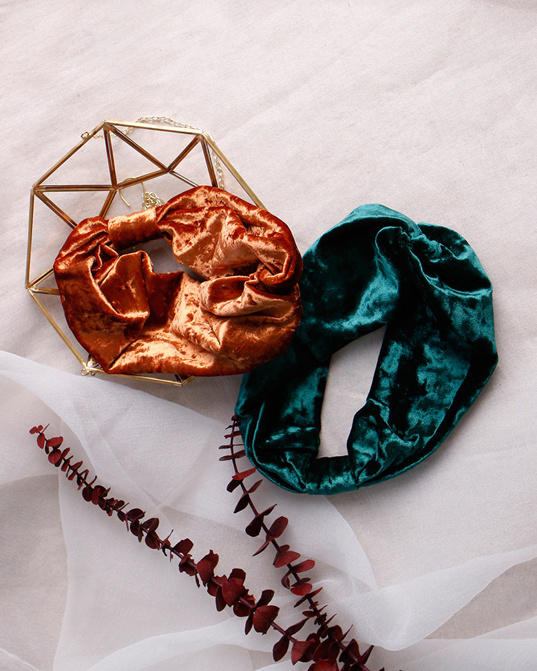 Hair Accessories Velvet Bandana Hair Turban Kitty 