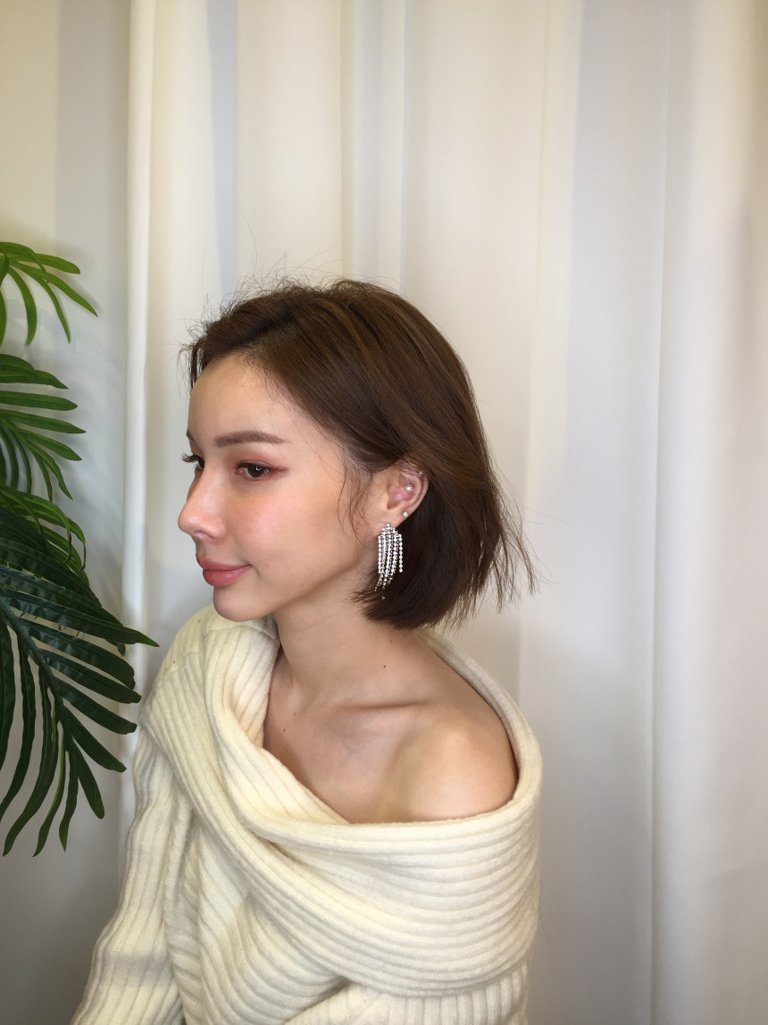 Martina cubic drop earrings Martina cubic drop poi