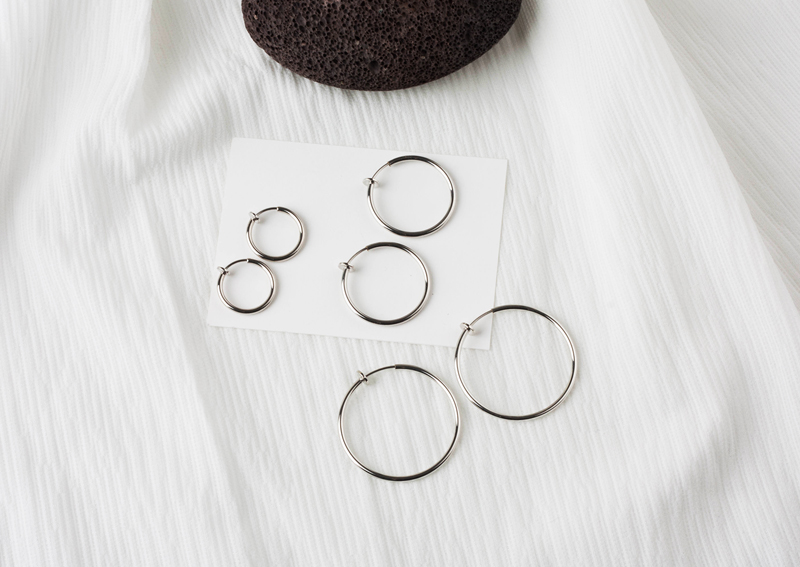 Basic Basic Ring Earring Class 3 Student Non-Pierc