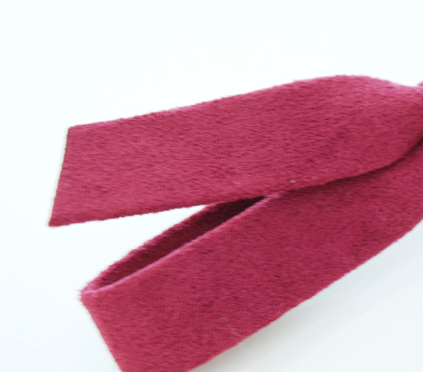 Hair Accessories Daily Simple Suede Ribbon Hairpin