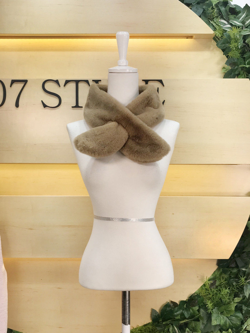 107 Style Square Mink Shawl