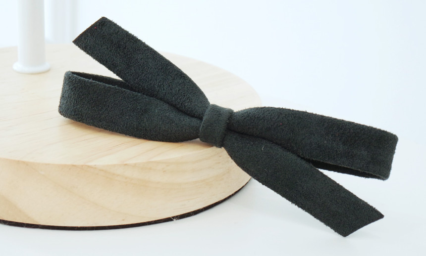 Hair Accessories Daily Simple Suede Ribbon Hairpin