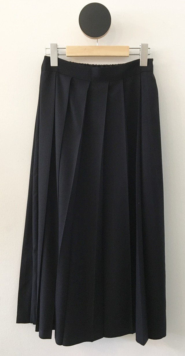 Pleated skirt wrinkle machine flare wedding recept