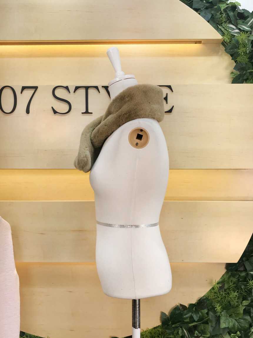 107 Style Square Mink Shawl