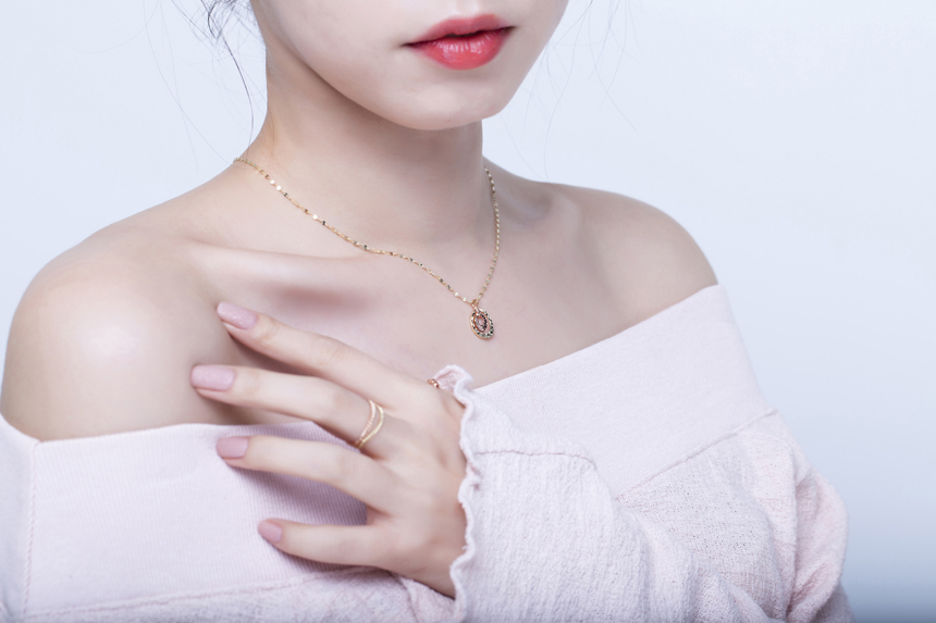 Mystique combination necklace Gold Rose Gold Daily