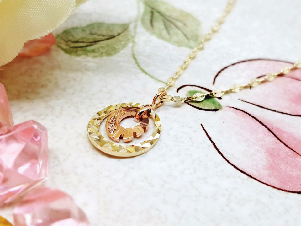 Mystique combination necklace Gold Rose Gold Daily